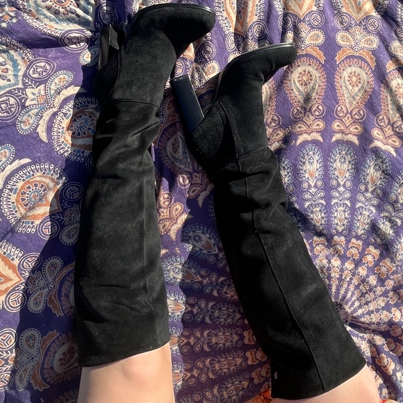 Sam Edelman suede knee high boots - Picture 1 of 6